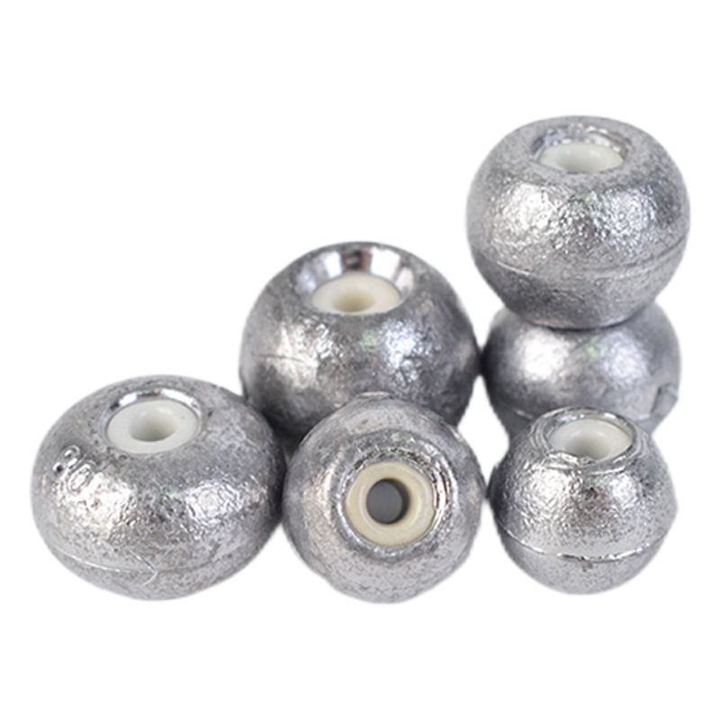 Round Abacus Beads Ceramic Lead Pendant Abacus-Shaped Lead Pendant Glazed Porcelain Ring Hollow Pendant Abacus Beads Porcelain Ring Lead Pendant Carp and Grass Carp Lead Pendant