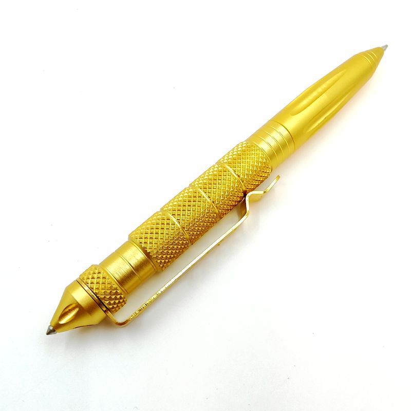 Escritura de cabeza de tungsteno B2 defensa táctica de defensa de la pluma EDC multifunción pluma de guerra especial al aire libre herramienta de supervivencia para romper ventanas