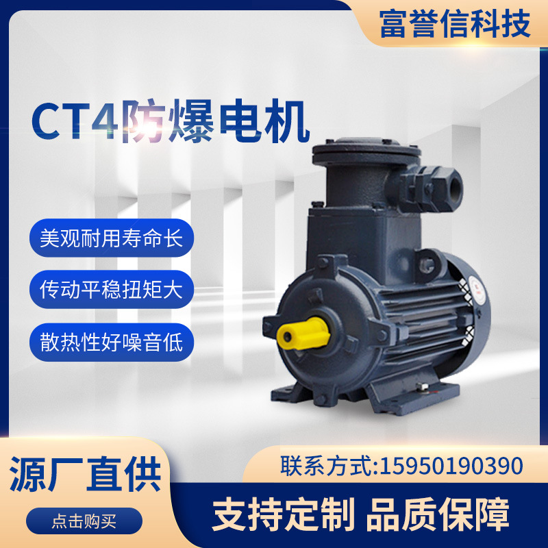 大量供应 CT4隔爆型三相异步电机 新型优良 防爆电机