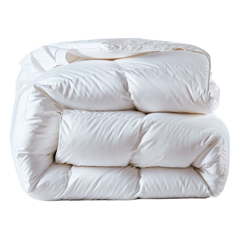 Хлопковое одеяло для отеля, одеяло с кондиционером, летнее прохладное одеяло с цельным пером, бархат на весну и осень, круглое одеяло на весь год, зимнее утолщенное теплое одеяло