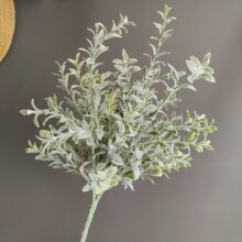 仿真植毛把束草7头七层草米兰草 境外插花配材北欧装饰仿真植物草