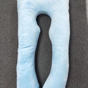 U-shaped Pillow for Pregnant Women's Pillow Crystal Velvet Foldable Lactation Pillow Pregnant Women's Waist Protection Side Sleeping Pillow