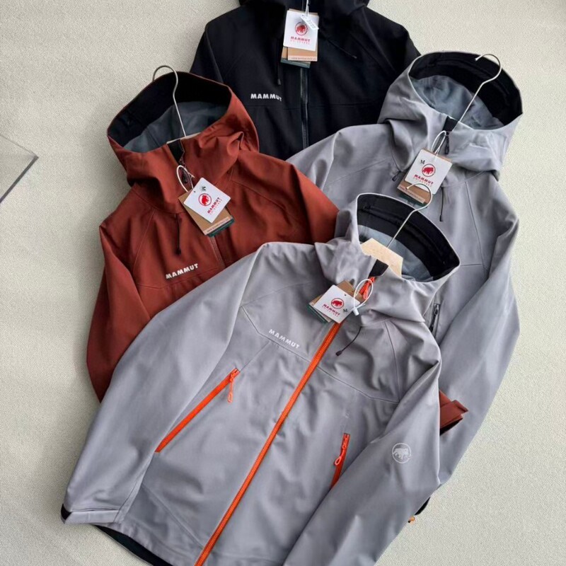 Mammoth Brand Unisex Couple's 3K Outdoor Sports Windproof and Waterproof Hooded Softshell Jacket