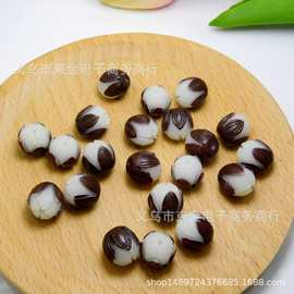 批发树脂雕刻手链串珠仿菩提果隔珠 文玩佛珠散珠diy饰品配件