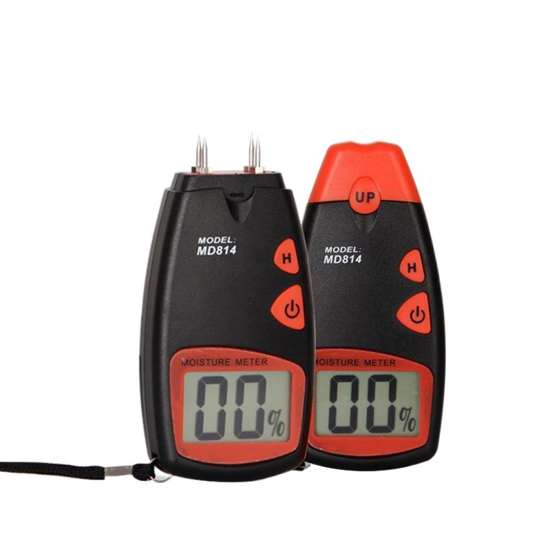 Измеритель влажности MD814, цифровой измеритель влажности древесины Weihua Electronics, точный портативный прибор с цифровым дисплеем