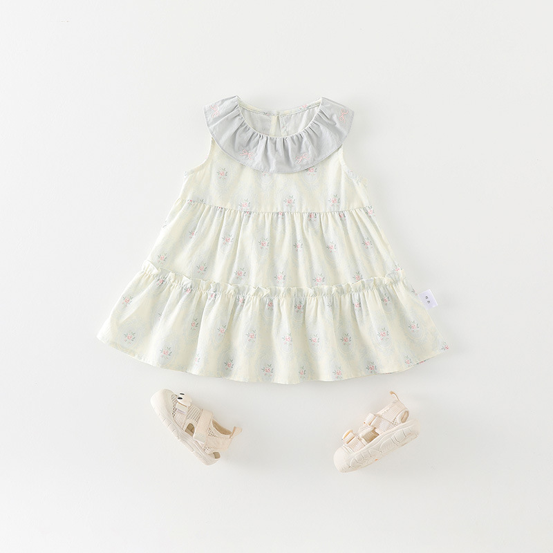 Baby Dress Summer Dress Girl Princess Dress Baby Skirt 2026 New Summer Thin Style Summer Clothes Category a
