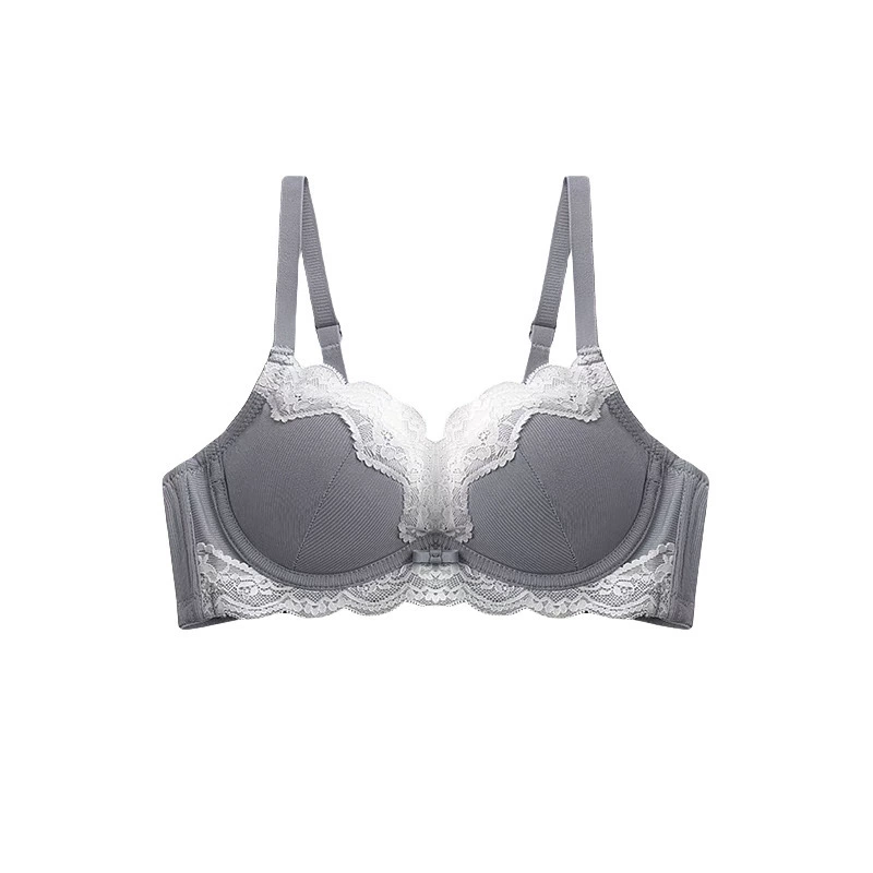 Underwear for princess, push up bra, supporting wireless bra, lace bra top