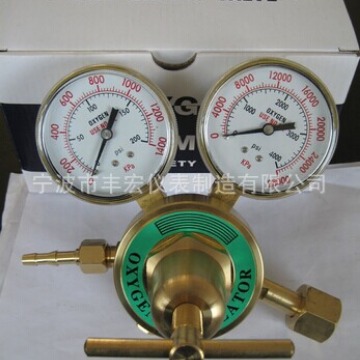 工厂直接供应外贸全铜氧气减压器  70型中型美式氧气减压器