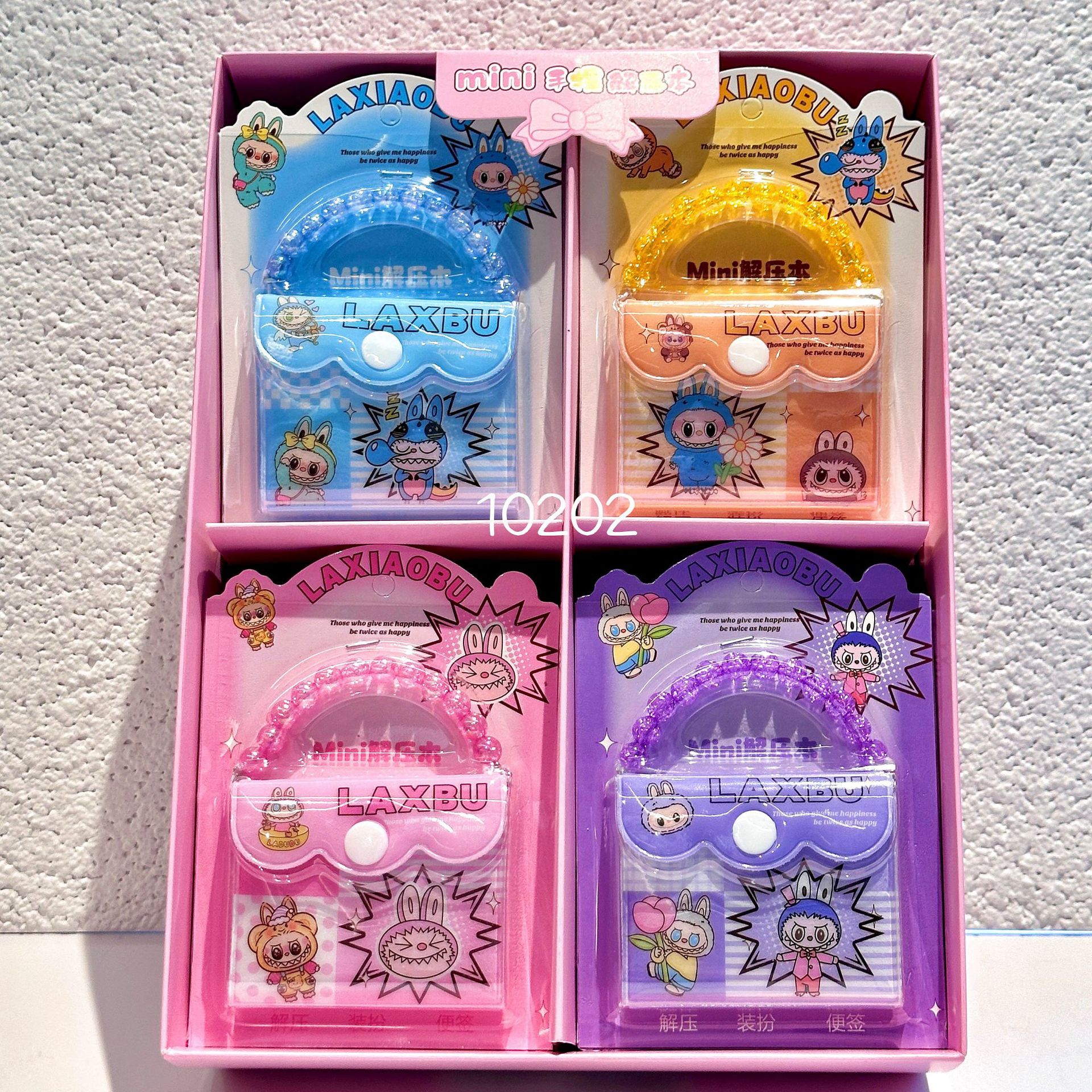 Cartoon bolso de tela libro lindo bolso portátil cuaderno de notas para estudiantes de primaria artículos de papelería creativos