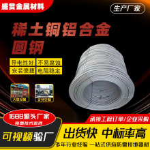 稀土铜铝圆线HCCR复合铜铝合金圆棒ACR接地材料稀土铜铝合金圆钢
