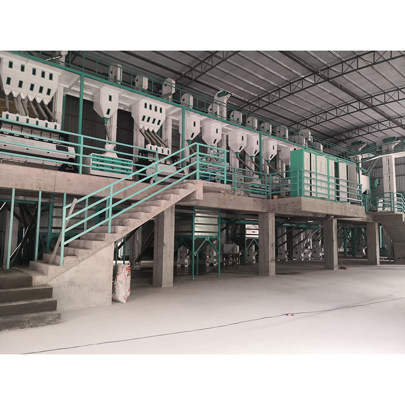 50吨大米加工成套设备大米碾米机全自动化生产线带抛光