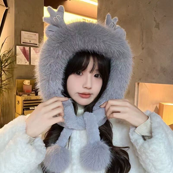 Gray [Two -piece of antlers]