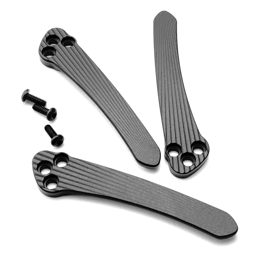 Spyderco蜘蛛C81钛合金夹子 一体夹子钛合金蜘蛛刀C223背夹