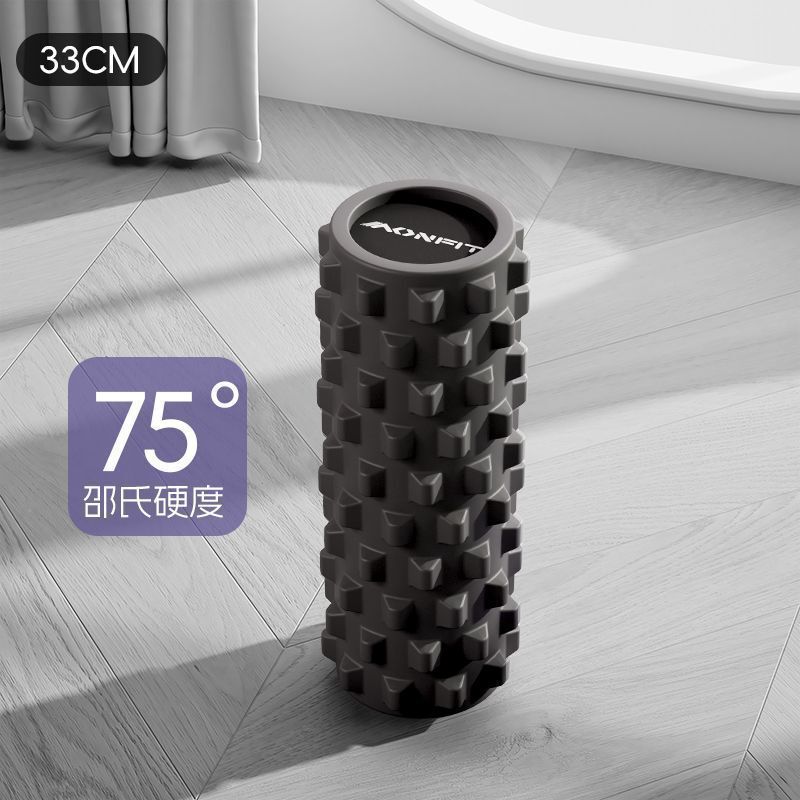 实心泡沫轴肌肉放松狼牙棒滚轴瘦腿滚背滚轮按摩滚腿瑜伽器材|undefined
