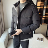 Демисезонная модная куртка, трендовый пуховик с пухом, 2020, городской стиль, увеличенная толщина