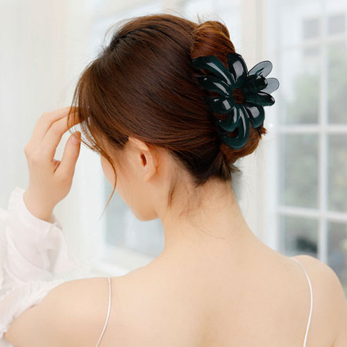 Clamping Clip Hairpin Korean Hairpin Hair Accessories Simple Hairpin Large Durable Clip Hairpin Adult Hair Flower Hair Accessory for Women