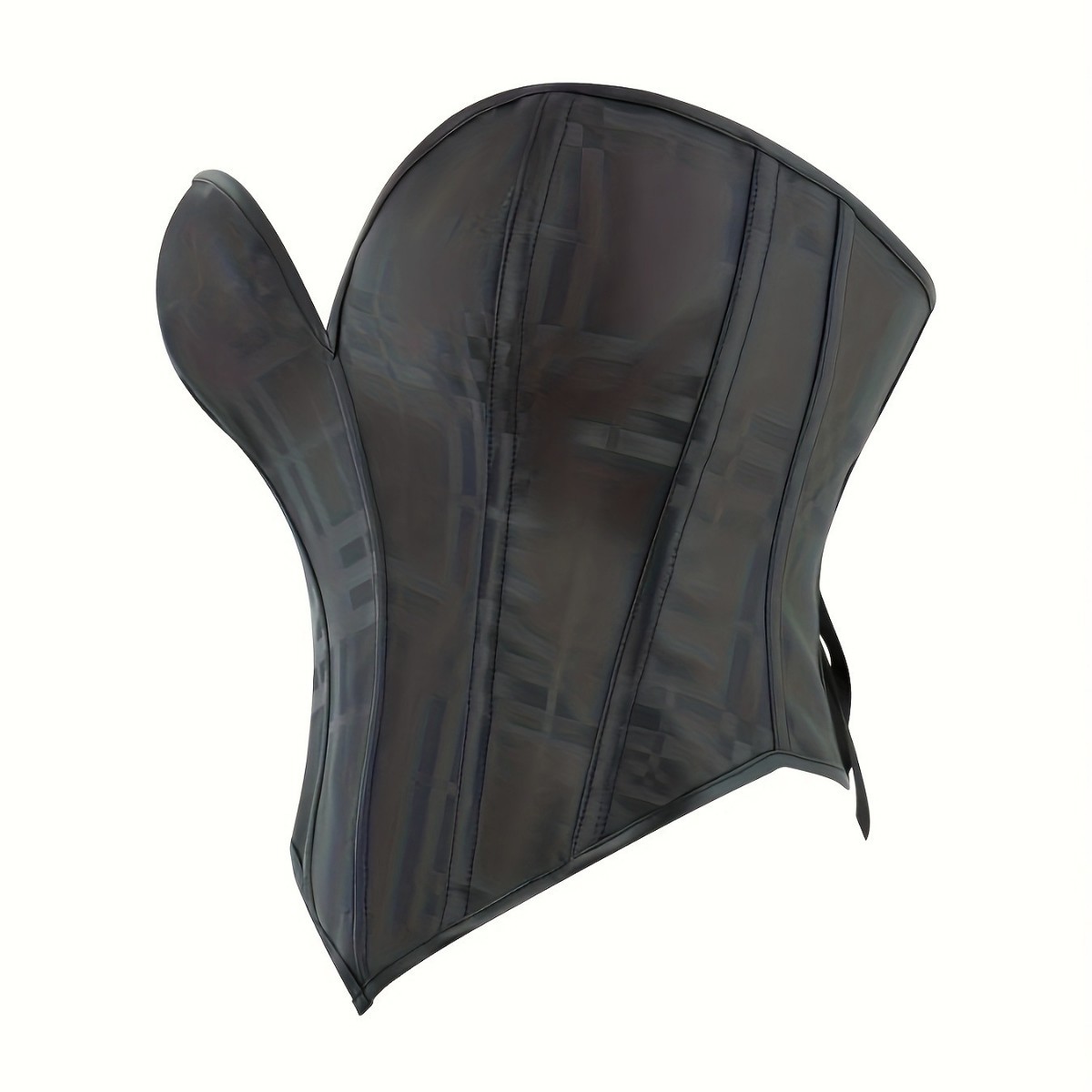 Lazos traseros negros apretados cintura cinturón de cintura para limpiar el pecho soporte de pecho chaqueta plástica comercio exterior transfronterizo al por mayor