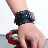 Apple, watch strap, universal advanced bracelet, genuine leather, punk style, high-quality style