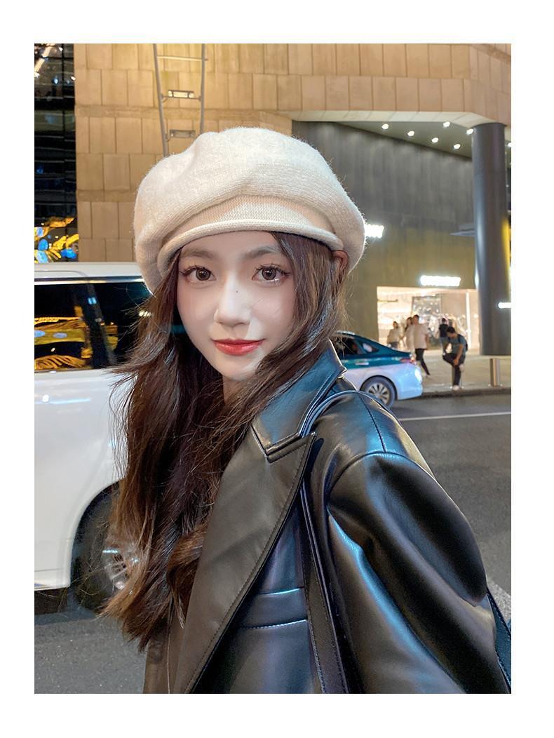 Women's Vintage Wool Beret For Autumn And Winter Hat_voghion.com