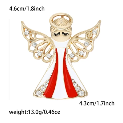 Enamel Angel Brooch Creative | Yaxa sancaqları