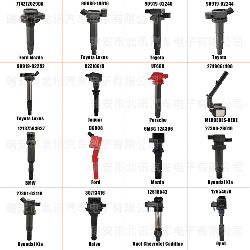 22448-Ax001 Ignition Coil Automotive High-Voltage Package Parts Suitable for Nissan Micra, Popular in East Asia