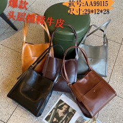 小衆の脇の下のカバンの女性の新型のファッション的なレトロなトートバッグの百合ins大容量カバンのカバンのショルダーバッグ