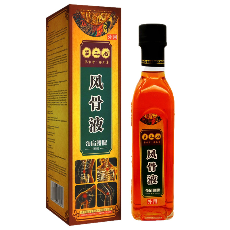 Miao Zhenglong 風骨液首、肩、腰、脚用ローション 245ml/ボトル、男性と女性用、大人用、一般外用|undefined