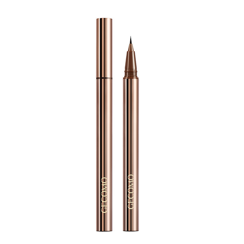 GECOMO color de condensación suave delineador de ojos suave rápido desarrollo de color impermeable a prueba de sudor duradero no es fácil de manchar el delineador de ojos