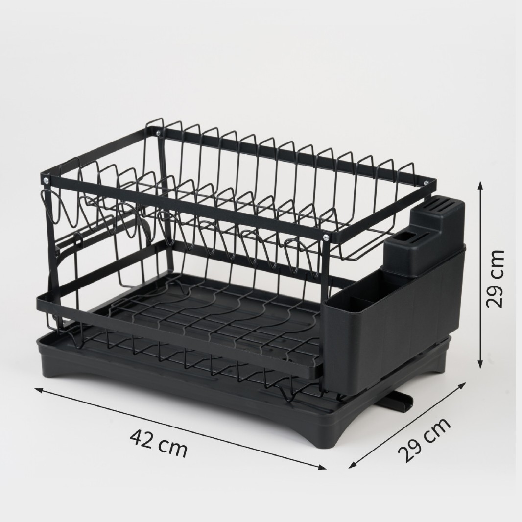 Estante para platos de cocina, fregadero, vajilla, vajilla, estante de almacenamiento para platos, encimera para el hogar, rejilla de drenaje multifuncional, rejilla para platos de filtro de agua