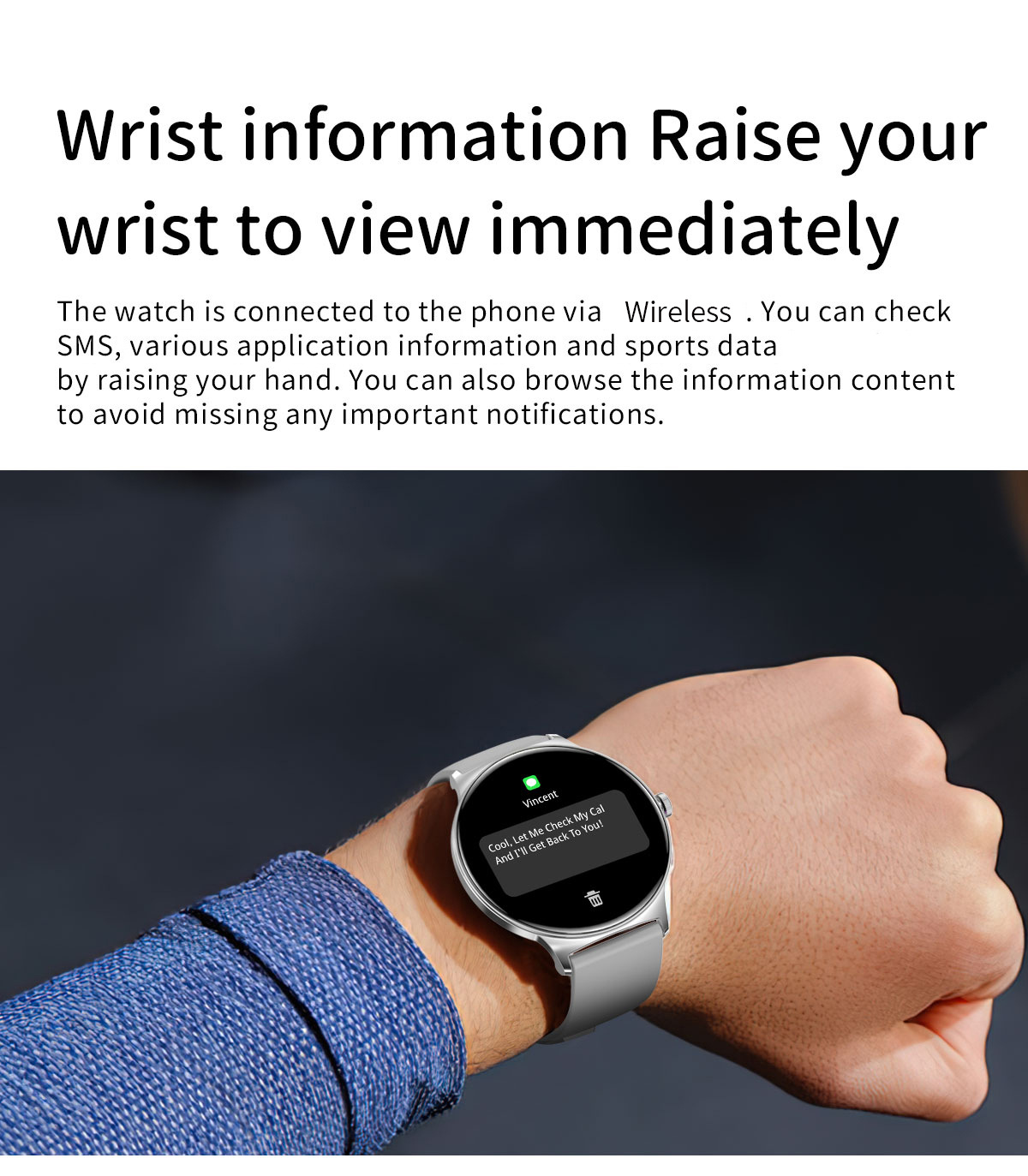 Smartwatch Pour Femme Avec Suivi De Santé Et Appel Bluetooth_voghion.com