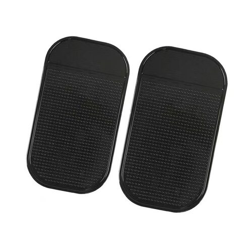 Car interior supplies PU car anti-slip mat wholesale traceless removable glue car cell phone storage mat