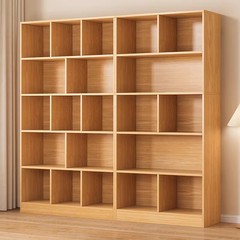 本棚が床に落ちている家庭用の多層の本棚の戸棚の展示棚の家庭用本棚が一体で壁に寄りかかっている客間のロッカー