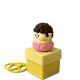 Voice Decompression Little Buddha Knock Electronic Wooden Fish Read Saibo Sutra Good Luck Lotus Press Buddha Lord Voice Keychain