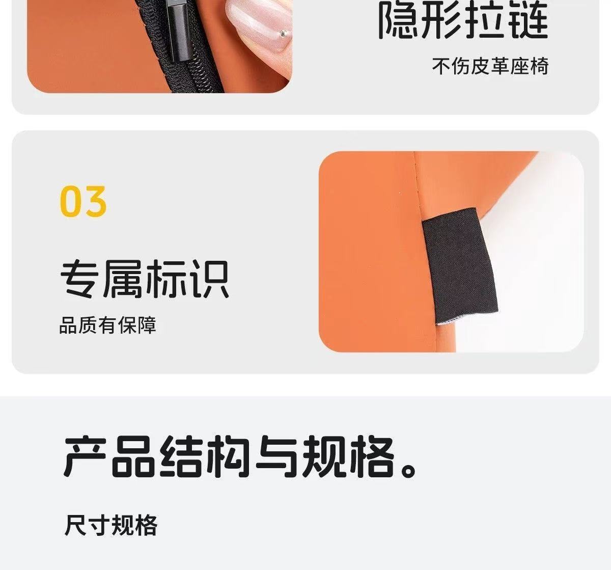 Suitable for Xiaomi, Li Auto, Tesla, AITO, BYD car headrest cushions, high-end car neck pillows and cushions