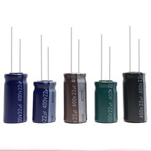 ���A �X늽����400V22uF 22uF400v 10X16 �{ɫ �Gɫ ����ɫ