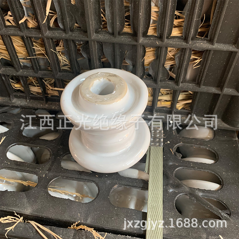 厂家直销 ED-1 1#蝶式绝缘子 蝶式瓷瓶 低压瓷瓶 白料瓷瓶 400V瓷