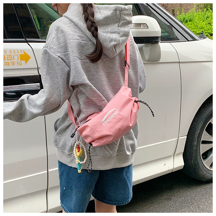 Bolsas infantiles transfronterizas coreanas letras extranjeras bolsas de hombro para hombres y mujeres bolsas de ocio deportivas de viaje ligeras bolsas de mochila