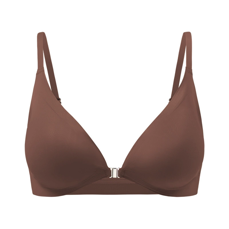 Бюстье-балконетная бюстье бюстье? (Note: This item: Push-up Thin Bra) Перевод: Тонкий бюстгальтер push-up, женский размер плюс, передняя застежка, ультратонкий бесшовный