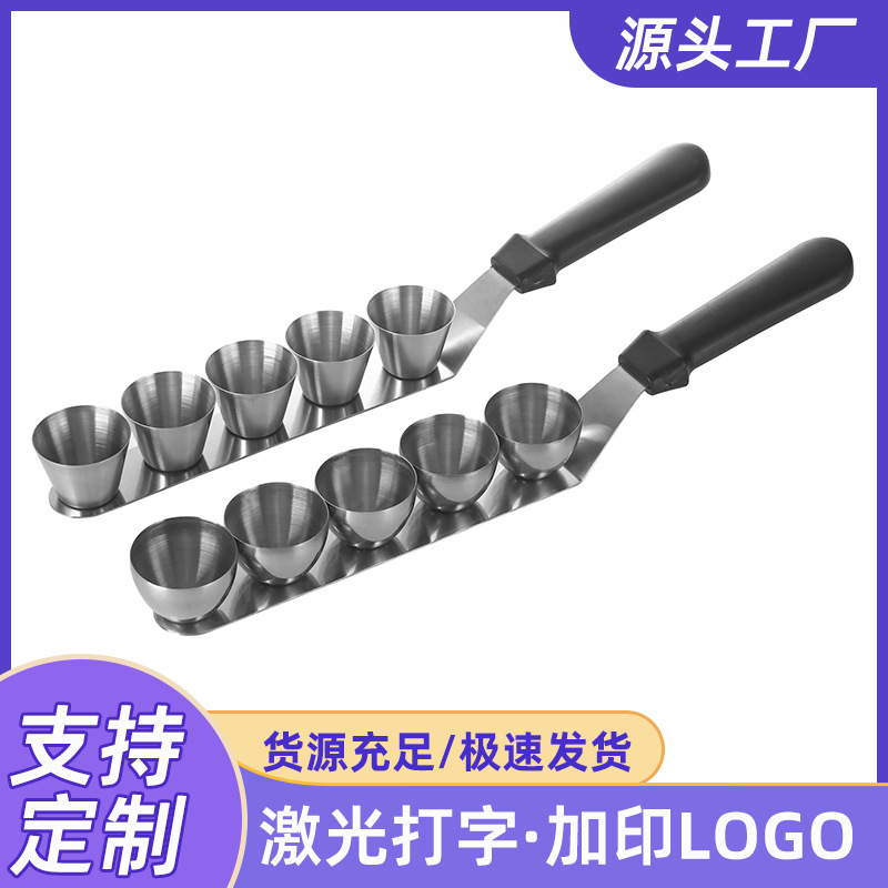 Grilled Quail Egg Machine, Egg Liquid Turnover Mold, Stall-Selling Octopus Ball Grill Pan, Grill Tools for Bird Eggs, Commercial Use