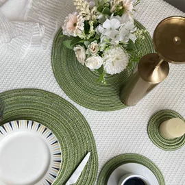 餐垫、杯垫;餐垫、餐巾;桌旗