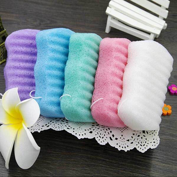 children's bath sponge for face washing for bathing