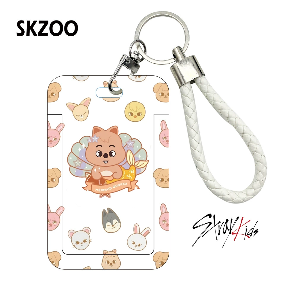Карта Stray Kids Cartoon SKZOO, идентификационная карта студента, карта студента, карта риса студента, карта, дверь-дверь запрещена, документы для работы, набор