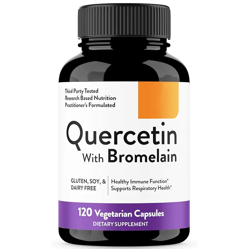 跨境OEMQuercetinbromelaincapsule懈皮素菠萝蛋白酶胶囊植物精华