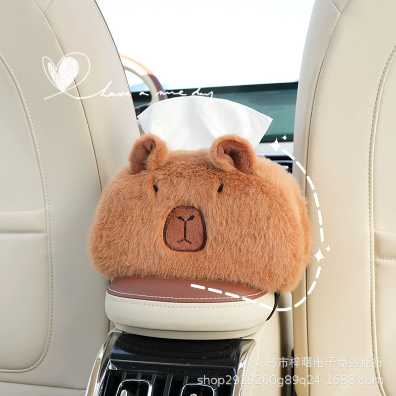 Мультяшная автомобильная коробка для салфеток сетка красная Kapi Barra подвесная коробка для полотенец многофункциональная коробка для ручек для автомобилей