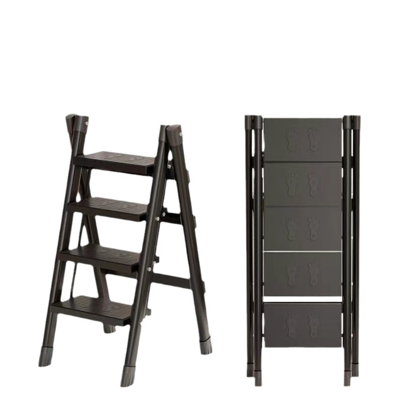 Escalera plegable para el hogar, retráctil, pequeña, liviana, taburete de escalera de tres pasos, escalera multifuncional en espiga, escalera de escalada, escalera retráctil