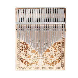 Cross -Bordder Thumb Piano Solid Wood 21 Key Kalinba Kalimba Board 21 Sound Kalinba