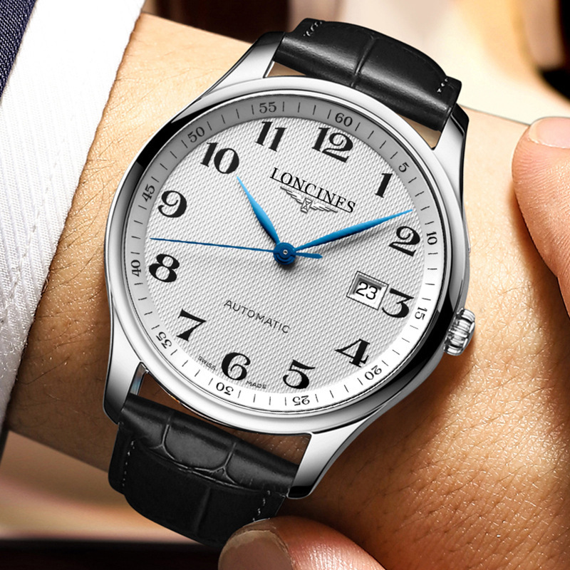 Wave ­ Swiss Genuine Men's Waterproof Couple's Watch, Fully Automatic Mechanical Watch, Master Series Fashion Wristwatch.