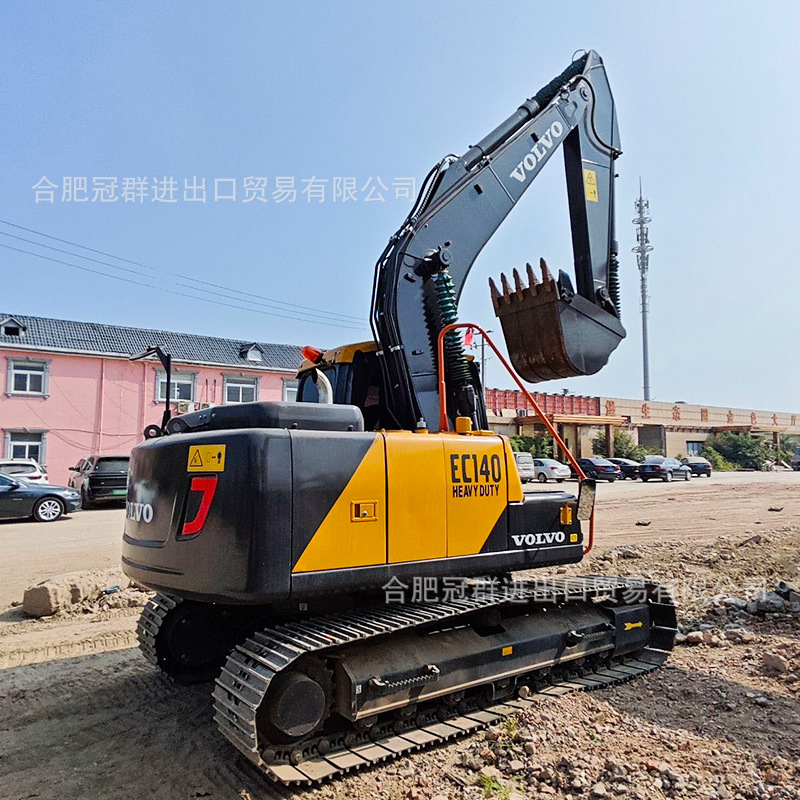 Volvo EC140 excavadora pequeña y mediana excavadora maquinaria de movimiento de tierras gancho exportación sin preocupaciones image 5