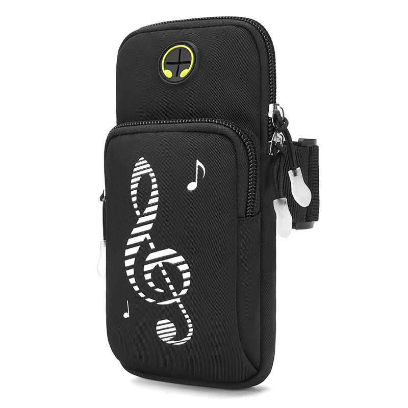 Светящаяся сумка для мобильного телефона для бега для мужчин и женщин Универсальная Ночная Сумка для бега водонепроницаемая сумка для мобильного телефона
