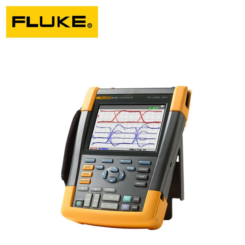 Ручной осциллограф Fluke F190-102/S F190-102AU/S портативный цифровой осциллограф с дисплеем
